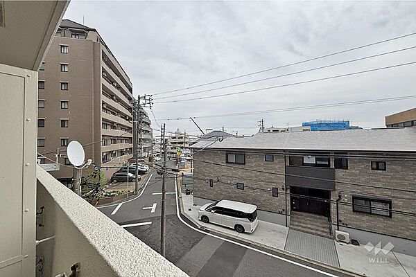 バルコニーからの眺め（南方向）［2026年4月6日撮影］