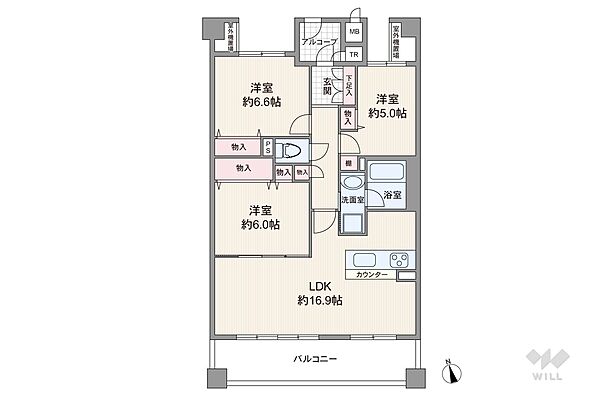 間取り：323000518187