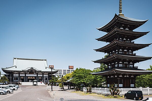 覚王山日泰寺の外観