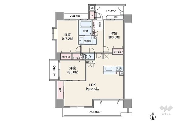 間取り：323000523091