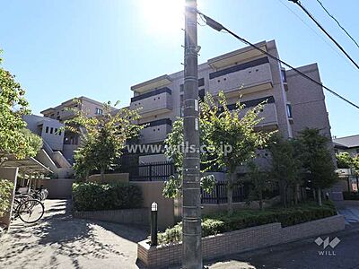 外観：ロイヤルメイツ揚羽の外観（北西側から）