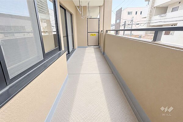 バルコニー※AIによる加工を実施しております。下の階に住戸が無く、生活音を気にせず暮らしていただけます。