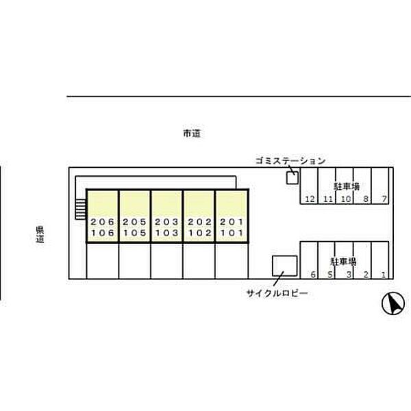 パルフェ 105｜栃木県足利市大正町(賃貸アパート1LDK・1階・33.39㎡)の写真 その25