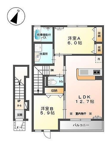 同じ建物の物件間取り写真 - ID:209005581920