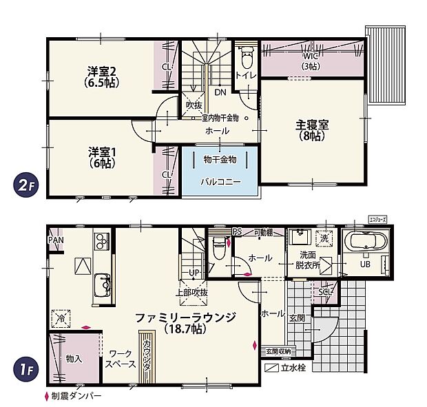 良好な住環境や利便性、間取りの良さをご覧下さい