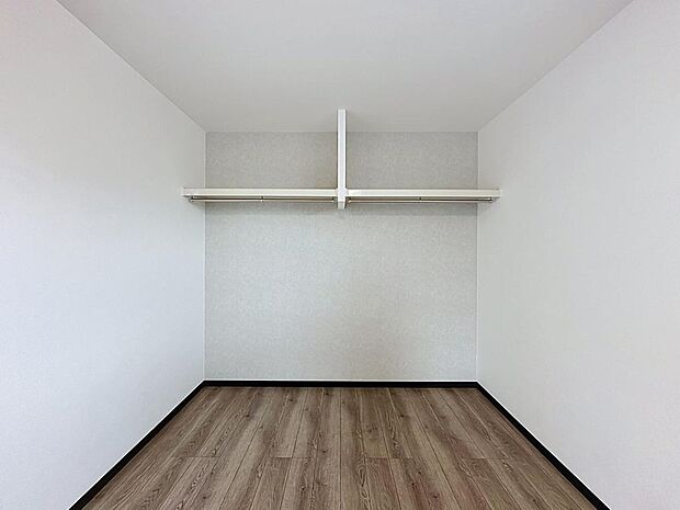 部屋ごとに設けた収納は住みやすさへのこだわり。