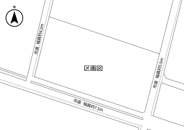 区画図：309000100420