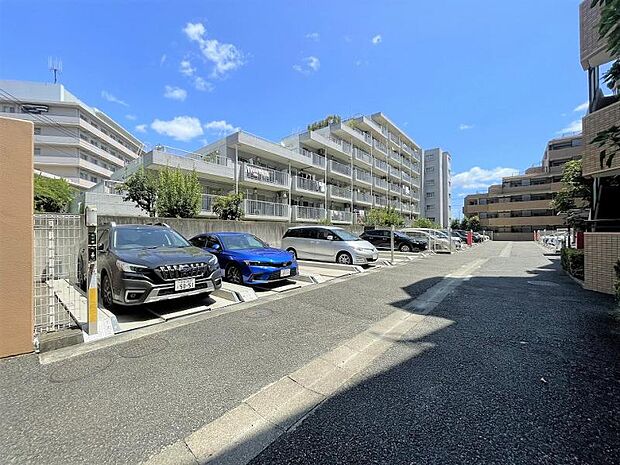 平置き式の駐車場でございますので車の出し入れがラクラクです！