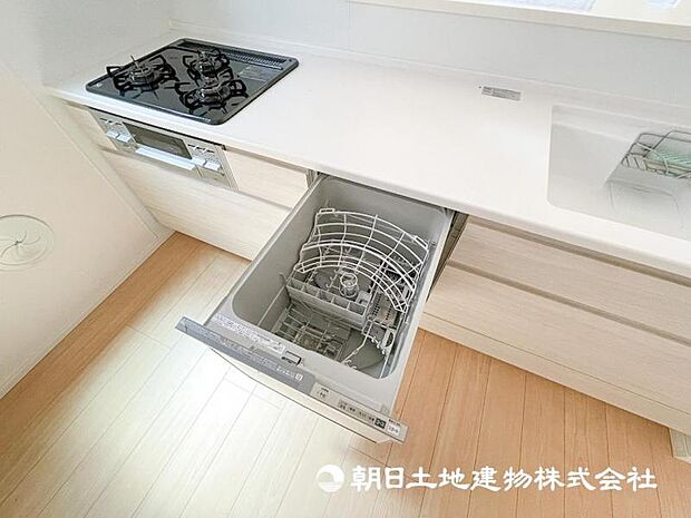 あるとうれしい食洗器付き！日々の家事負担を軽減することができます！