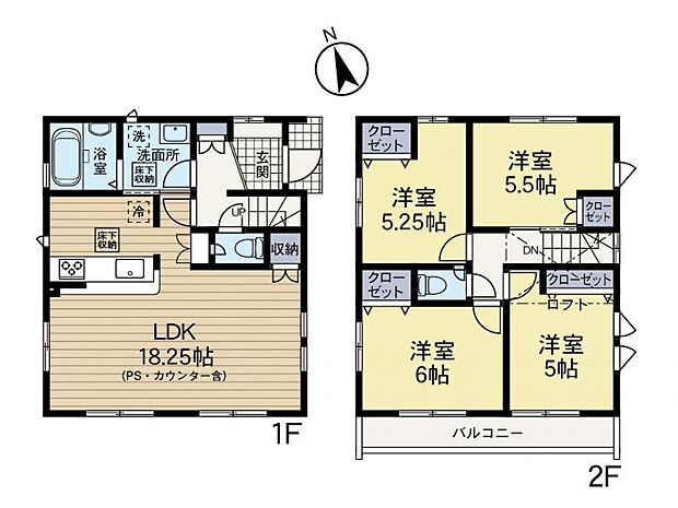 交通量が少ないので、小さなお子様がいらっしゃるご家庭でも安心してお住まいになれます