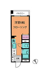 Ｎコート田園調布 204 2階ワンルームの間取り