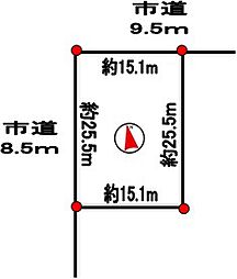 青森県青森市青葉2丁目9-1の土地画像
