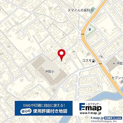 地図 青森市沖館5丁目28-3