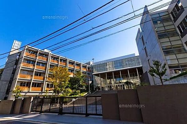 新宿区立新宿中学校まで909m