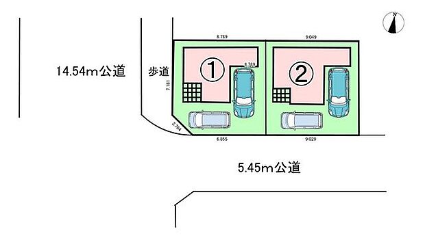 1号棟　区画図