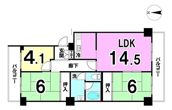間取り：323000532296