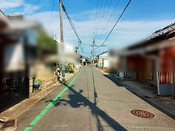 「前面道路」■西側前面道路幅員約4.8ｍ