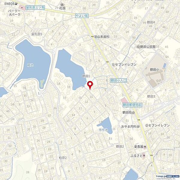 地図を拡大表示