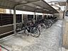 設備：屋根付きの駐輪場！
