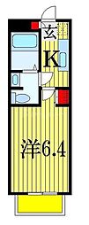 間取図画像 1K