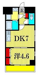 間取図画像 1DK