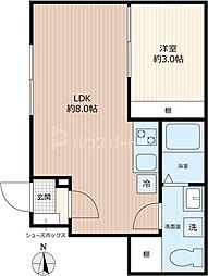シオンB棟 1階
