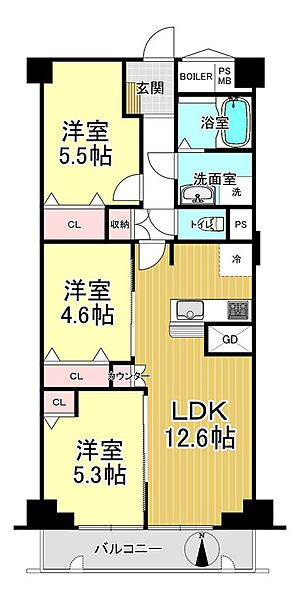 間取り：327002991361