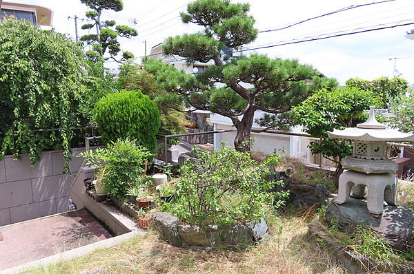 お庭