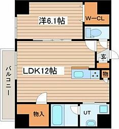 LUCYHOUSE2 1LDKの間取図画像