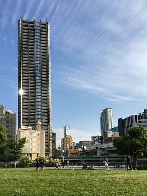 【外観】大林組施工（DFS採用）・地上41階建て超高層タワ―レジデンス！