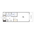 エヴァステージ梅田WEST4階1,350万円