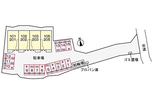 ケー・ビー・アイVI 205｜静岡県富士市今泉(賃貸アパート2LDK・2階・59.55㎡)の写真 その12