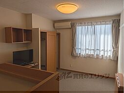 レオパレスＲａｋｕｅｎ 204 2階1Kのリビング/ダイニング