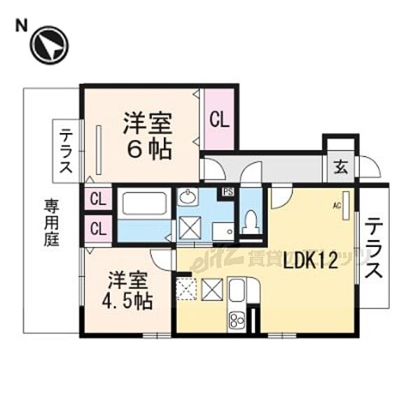 同じ建物の物件間取り写真 - ID:225005565740