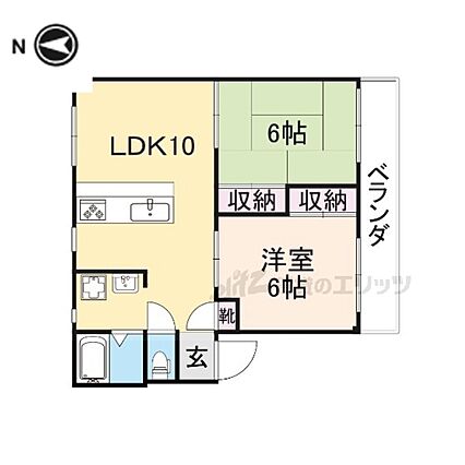 エスポワール平方_間取り_0