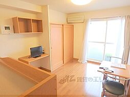 JR湖西線 唐崎駅 徒歩7分の賃貸アパート 1階1Kのリビング/ダイニング