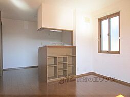 京阪石山坂本線 中ノ庄駅 徒歩1分の賃貸アパート 2階2LDKのリビング/ダイニング