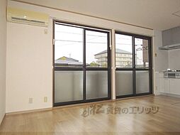 JR北陸本線 米原駅 徒歩6分の賃貸アパート 1階2LDKのリビング/ダイニング