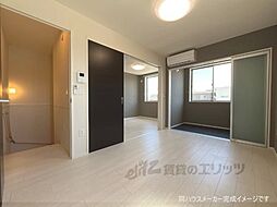 JR草津線 甲南駅 徒歩3分の賃貸アパート 2階1LDKのリビング/ダイニング