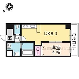 Blezio3 1LDKの間取図画像
