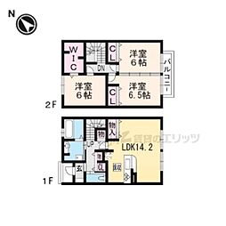 レーヴスクエア 3LDKの間取図画像