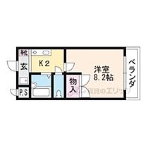 滋賀県草津市追分5丁目（賃貸マンション1K・1階・23.00㎡） その2