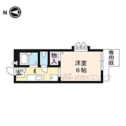 ＭＣ21 1階1Kの間取り