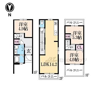 間取り：226078440836