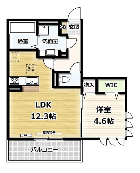 同じ建物の物件間取り写真 - ID:226063324020