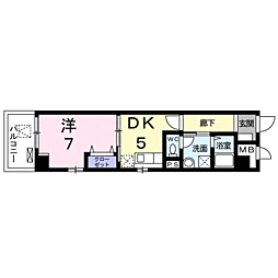 清水五条駅 7.7万円