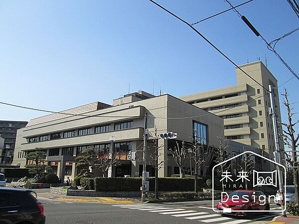 役所「宇治市役所まで5750m」