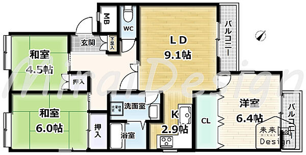 間取り：326000203974
