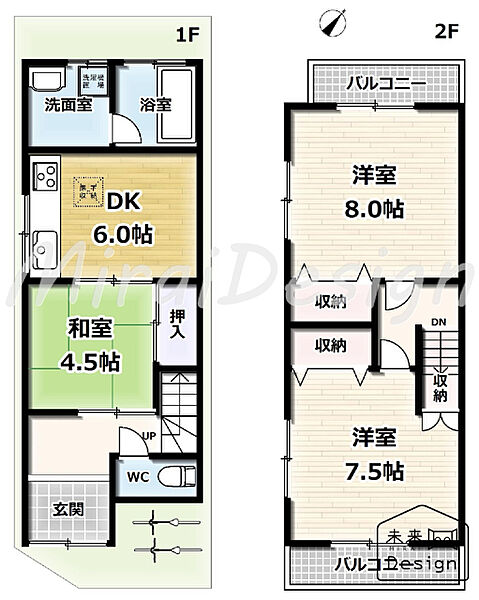 間取り：326000223181