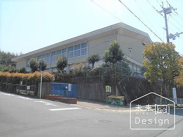 中学校「宇治市立広野中学校まで643m」